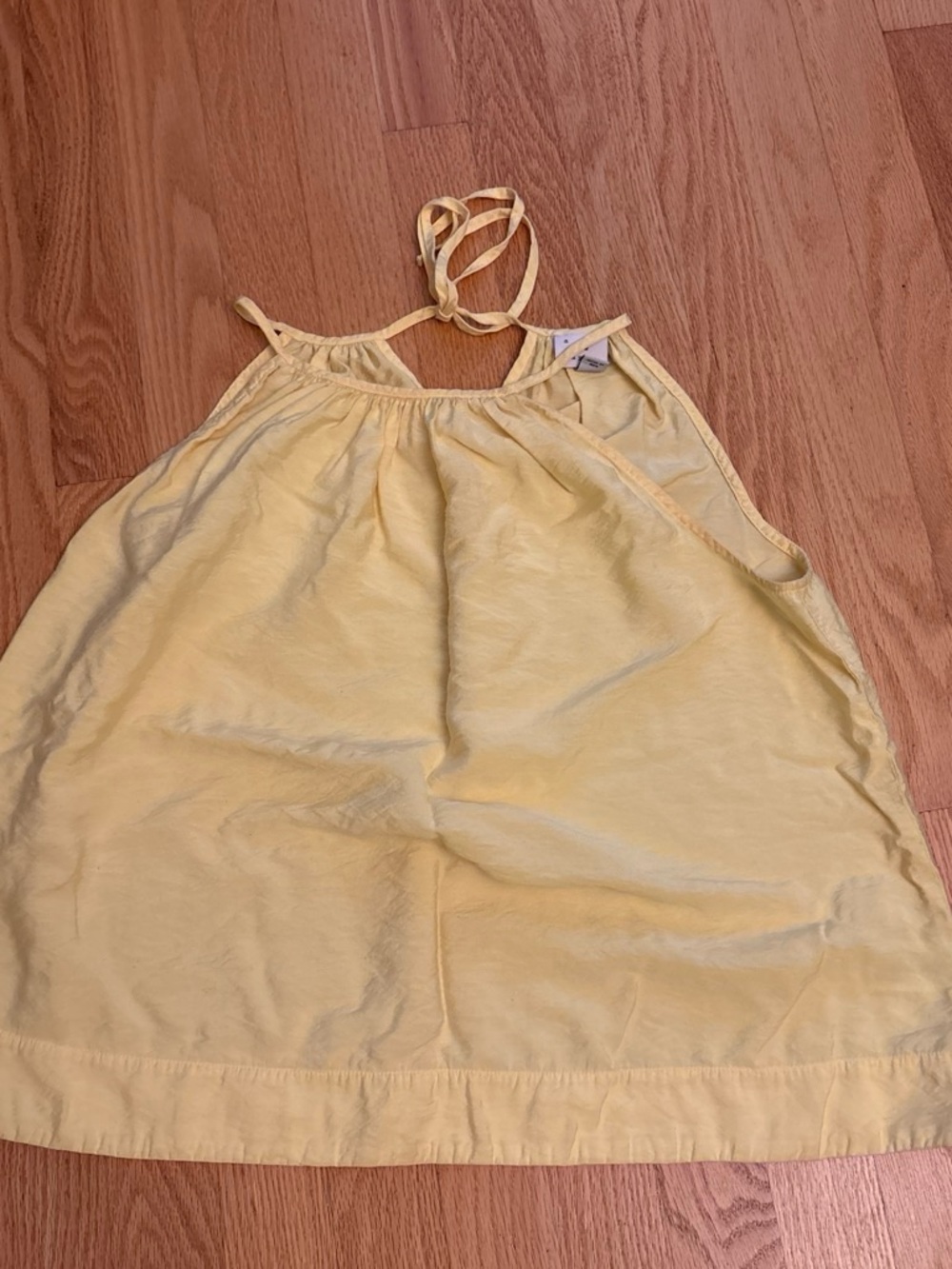 A New Day Women’s Yellow Halter Top Size XS